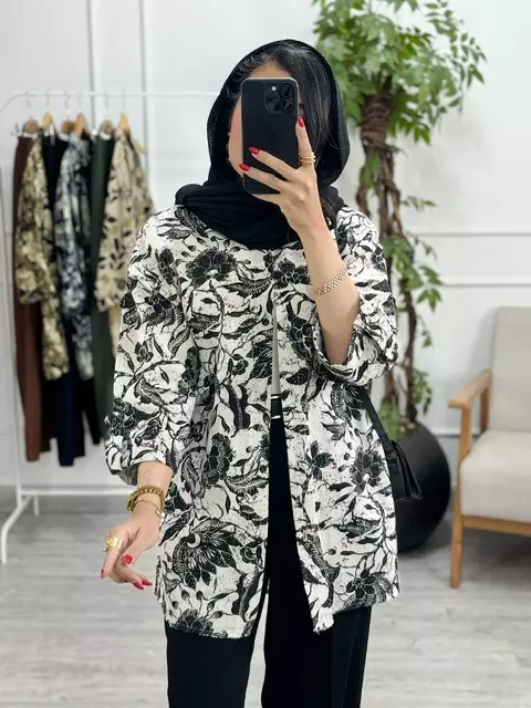 شومیز مانتویی پرنیا