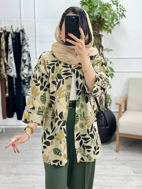 شومیز مانتویی پرنیا