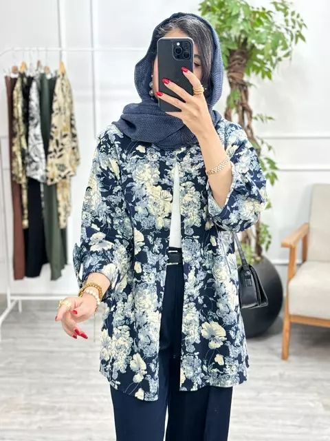 شومیز مانتویی پرنیا