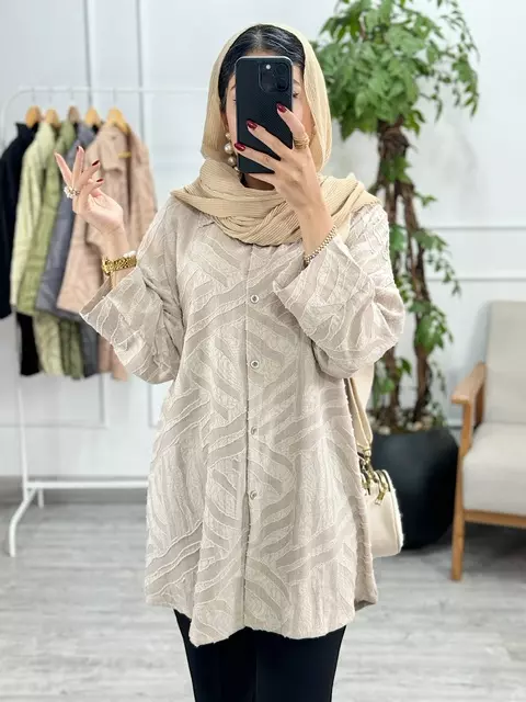 شومیز مانتویی سولماز