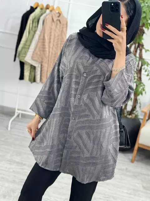 شومیز مانتویی سولماز
