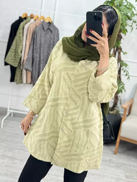 شومیز مانتویی سولماز