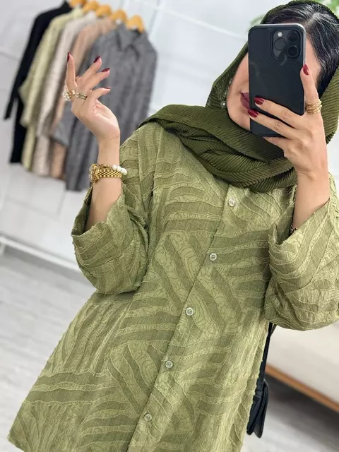 شومیز مانتویی سولماز