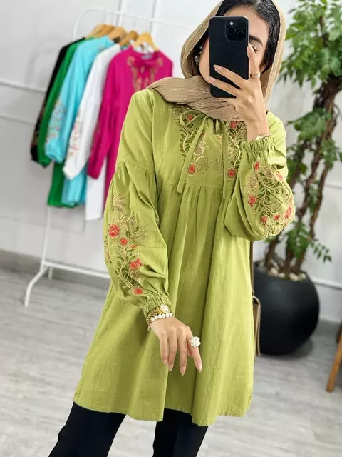 تونیک گلدوزی نهال