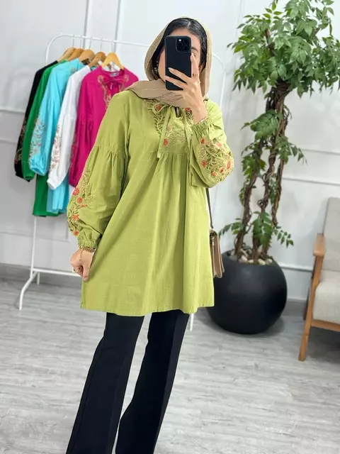 تونیک گلدوزی نهال