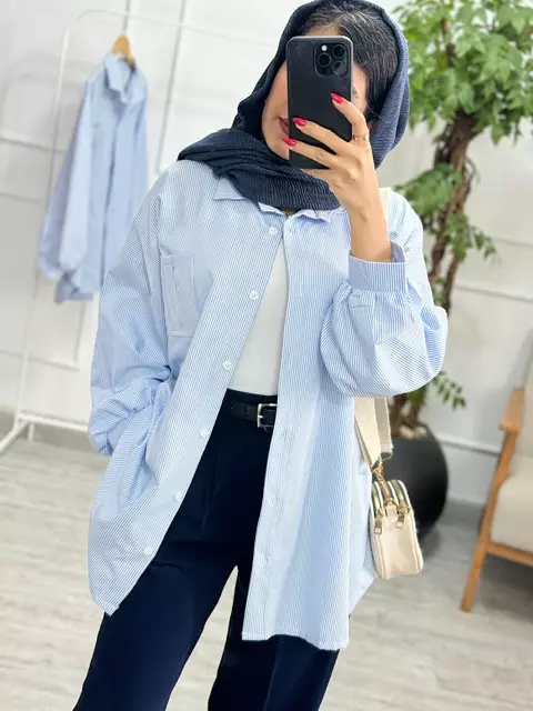 مانتو راه راه سارای