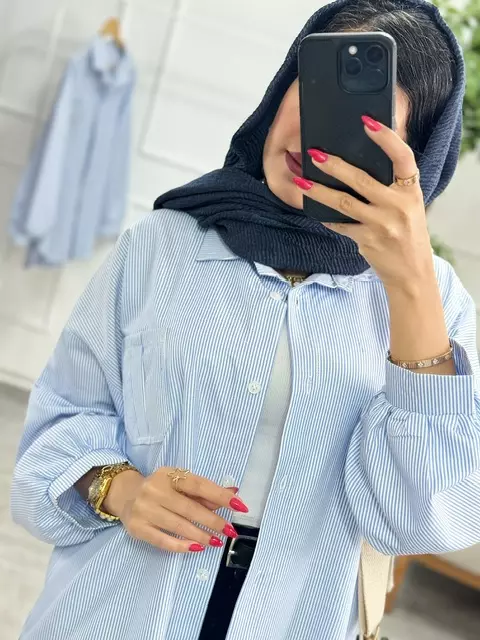 مانتو راه راه سارای