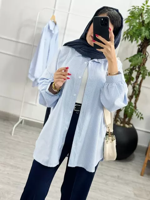 مانتو راه راه سارای