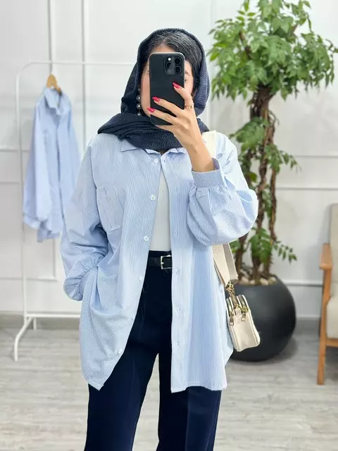 مانتو راه راه سارای