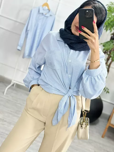 مانتو راه راه سارای