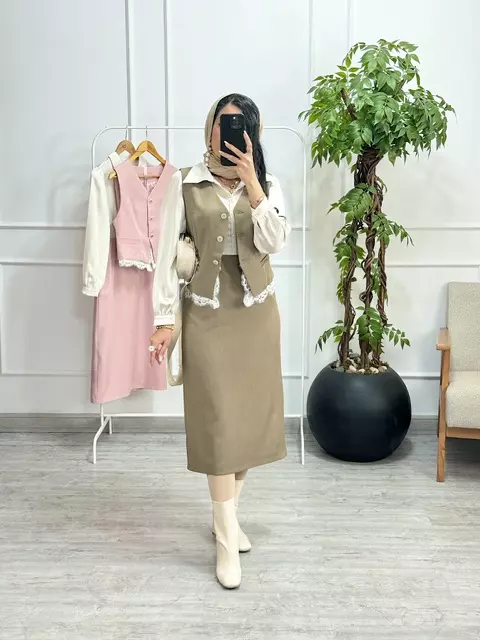پیراهن و ژیله طاووس