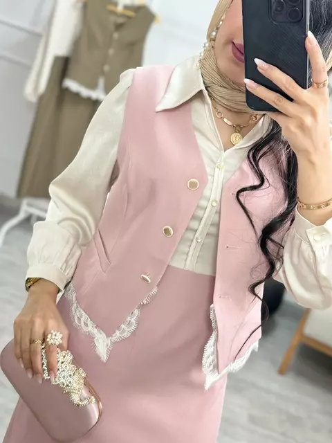 پیراهن و ژیله طاووس