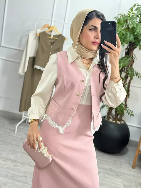 پیراهن و ژیله طاووس