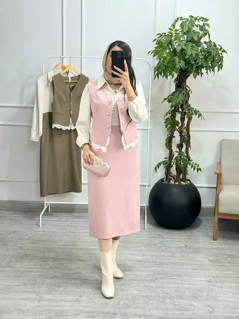 پیراهن و ژیله طاووس