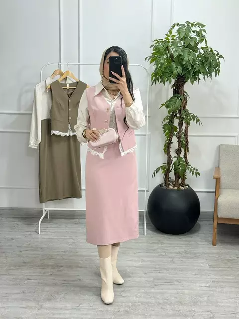 پیراهن و ژیله طاووس