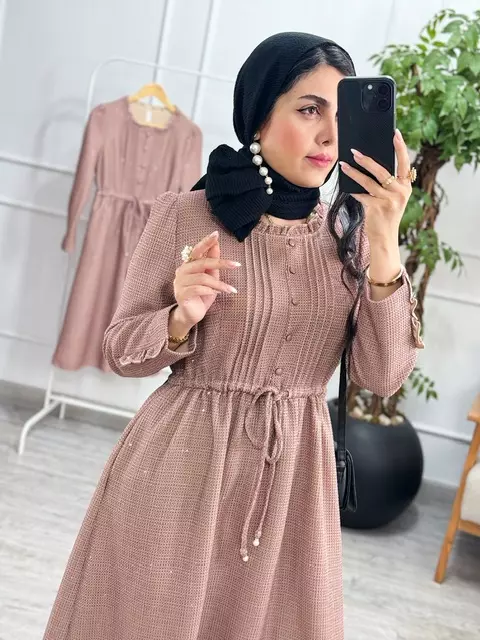 پیراهن پولکی جواهر