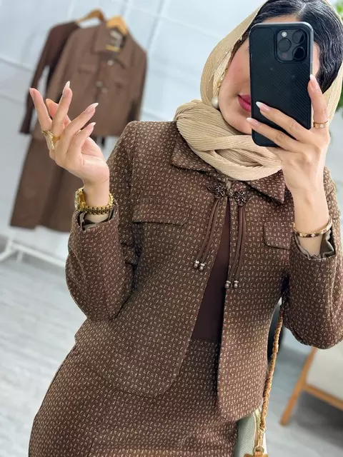 کت و پیراهن فلور