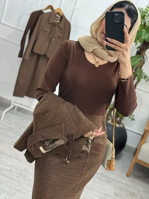 کت و پیراهن فلور