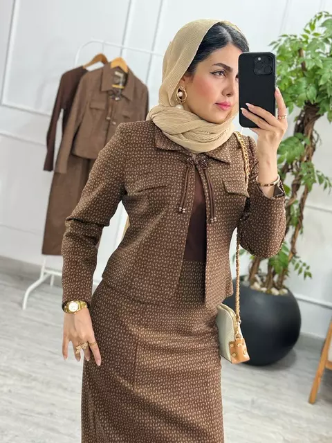 کت و پیراهن فلور