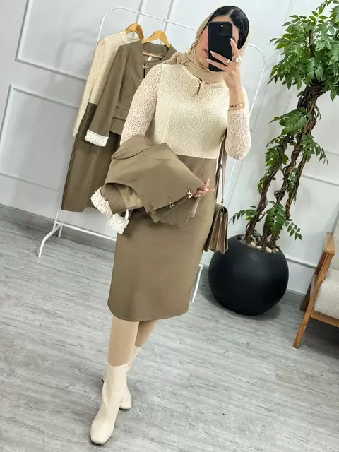 پیراهن و کت شاینا