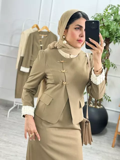 پیراهن و کت شاینا