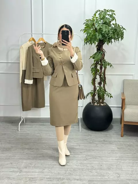 پیراهن و کت شاینا