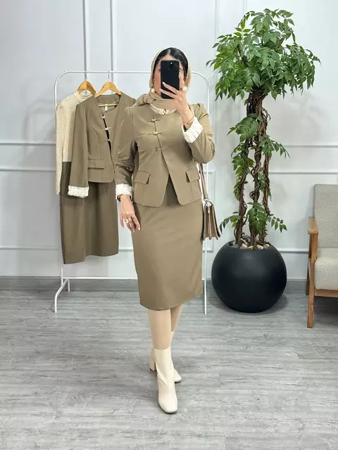 پیراهن و کت شاینا