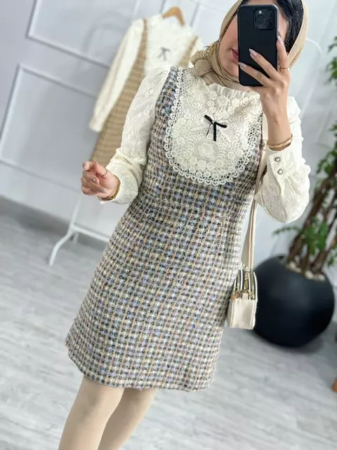 پیراهن گیپور سنا