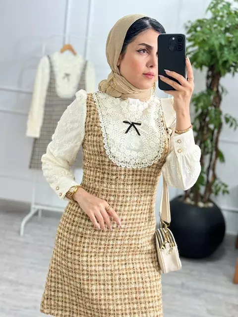 پیراهن گیپور سنا