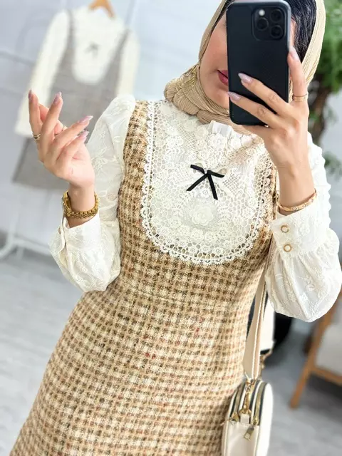 پیراهن گیپور سنا