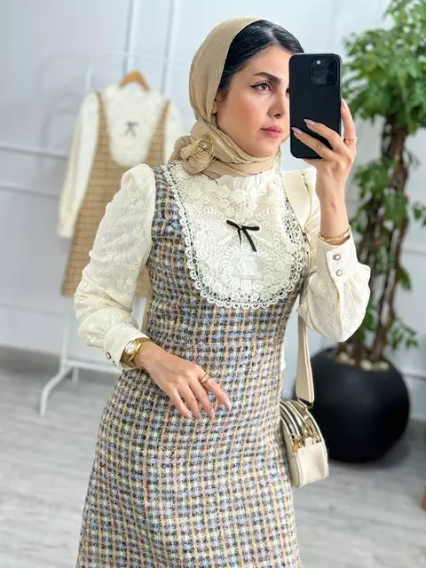 پیراهن گیپور سنا