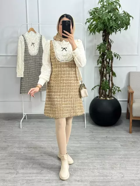 پیراهن گیپور سنا