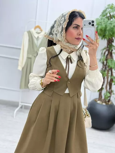 پیراهن عروسک پاییزه