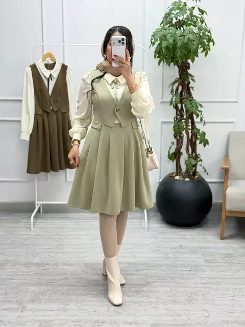 پیراهن عروسک پاییزه