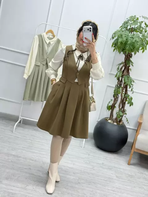 پیراهن عروسک پاییزه