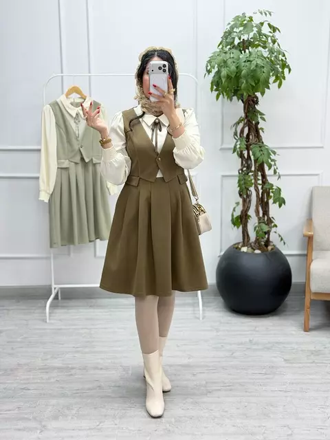 پیراهن عروسک پاییزه