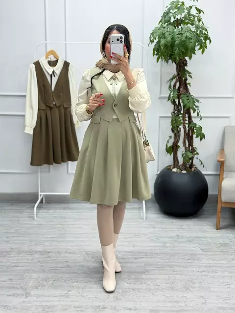 پیراهن عروسک پاییزه