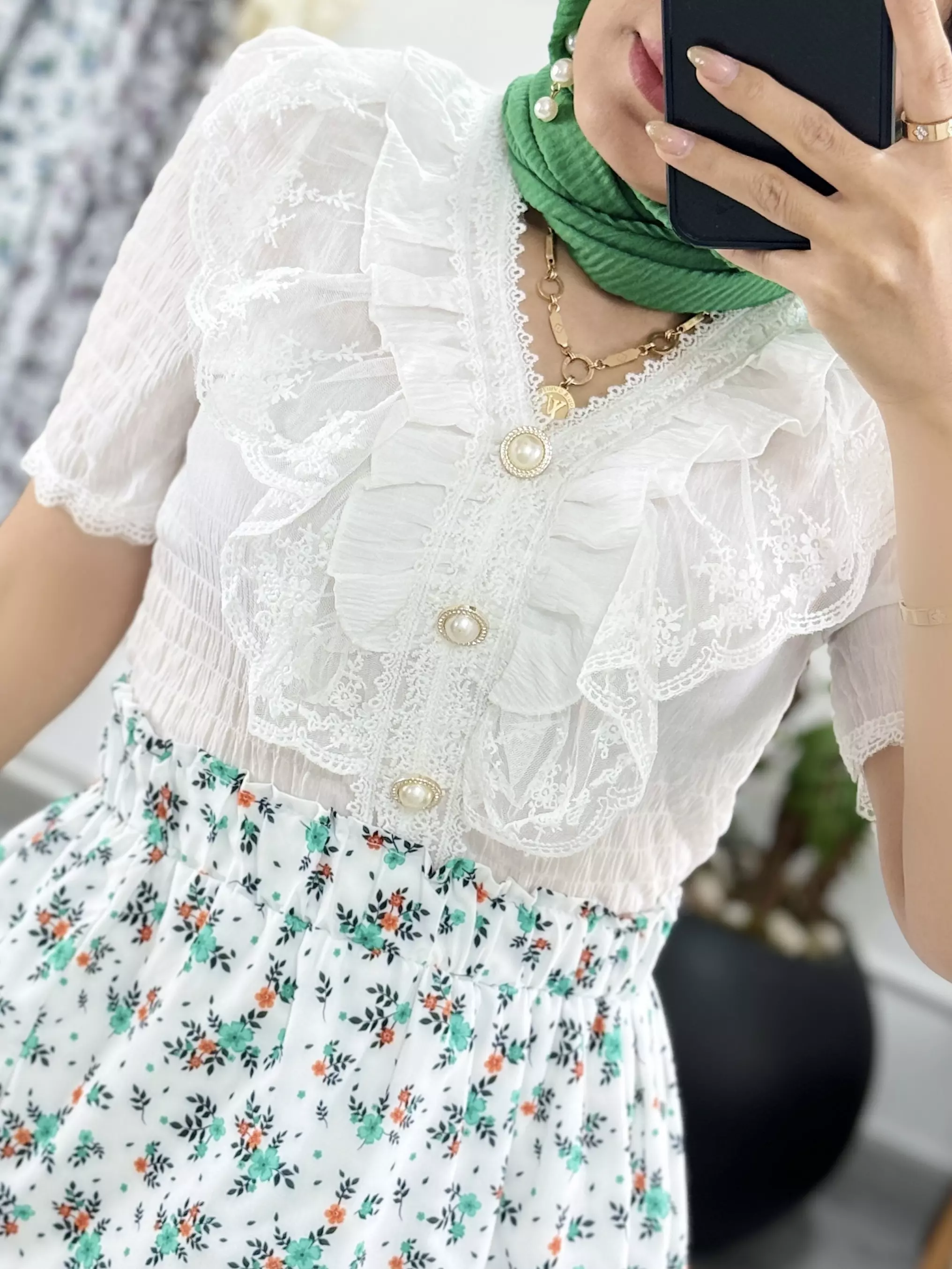 شومیز گیپور عروسکی