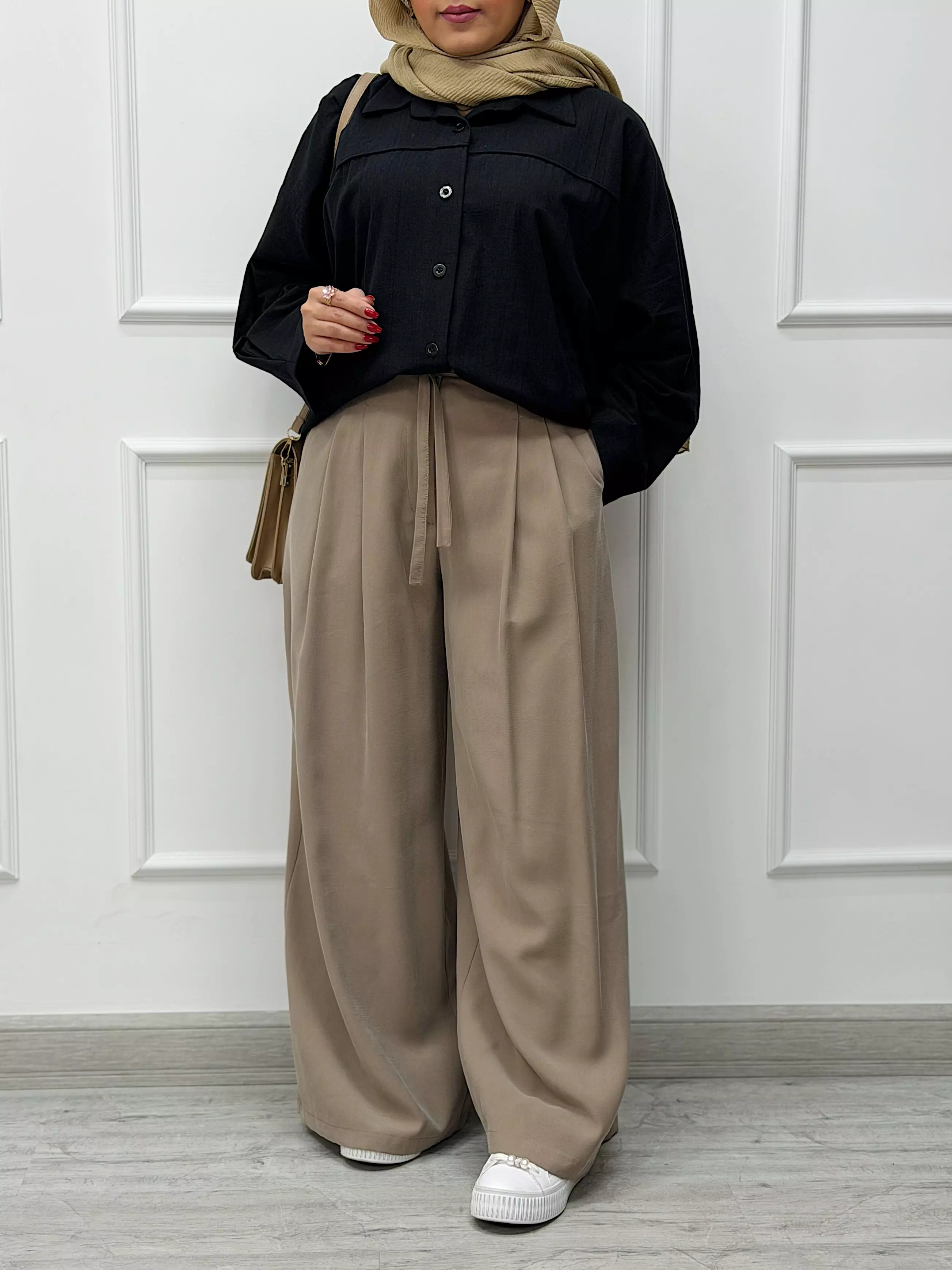 شومیز کتی دو جیب