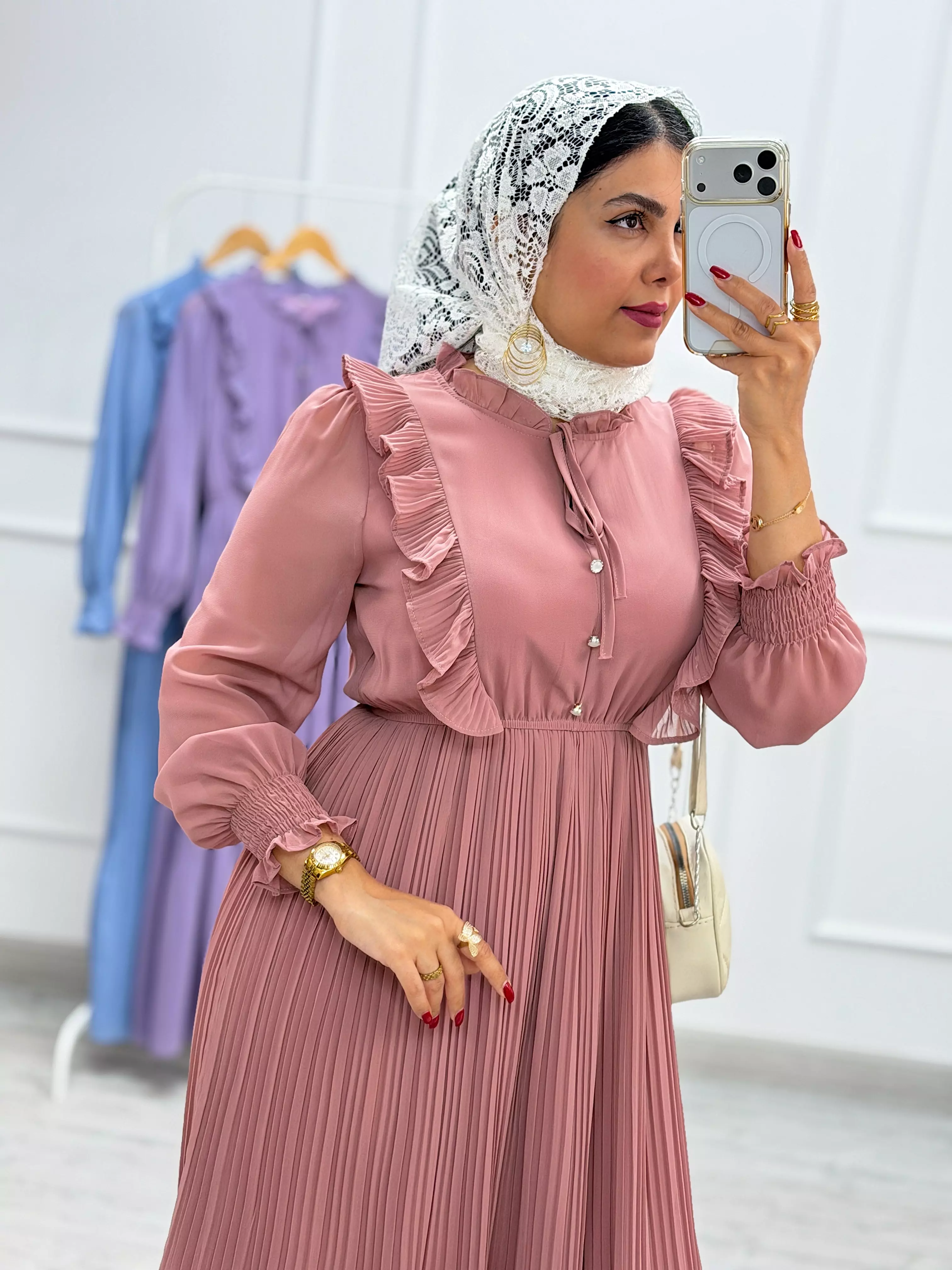پیراهن حریر دلبر
