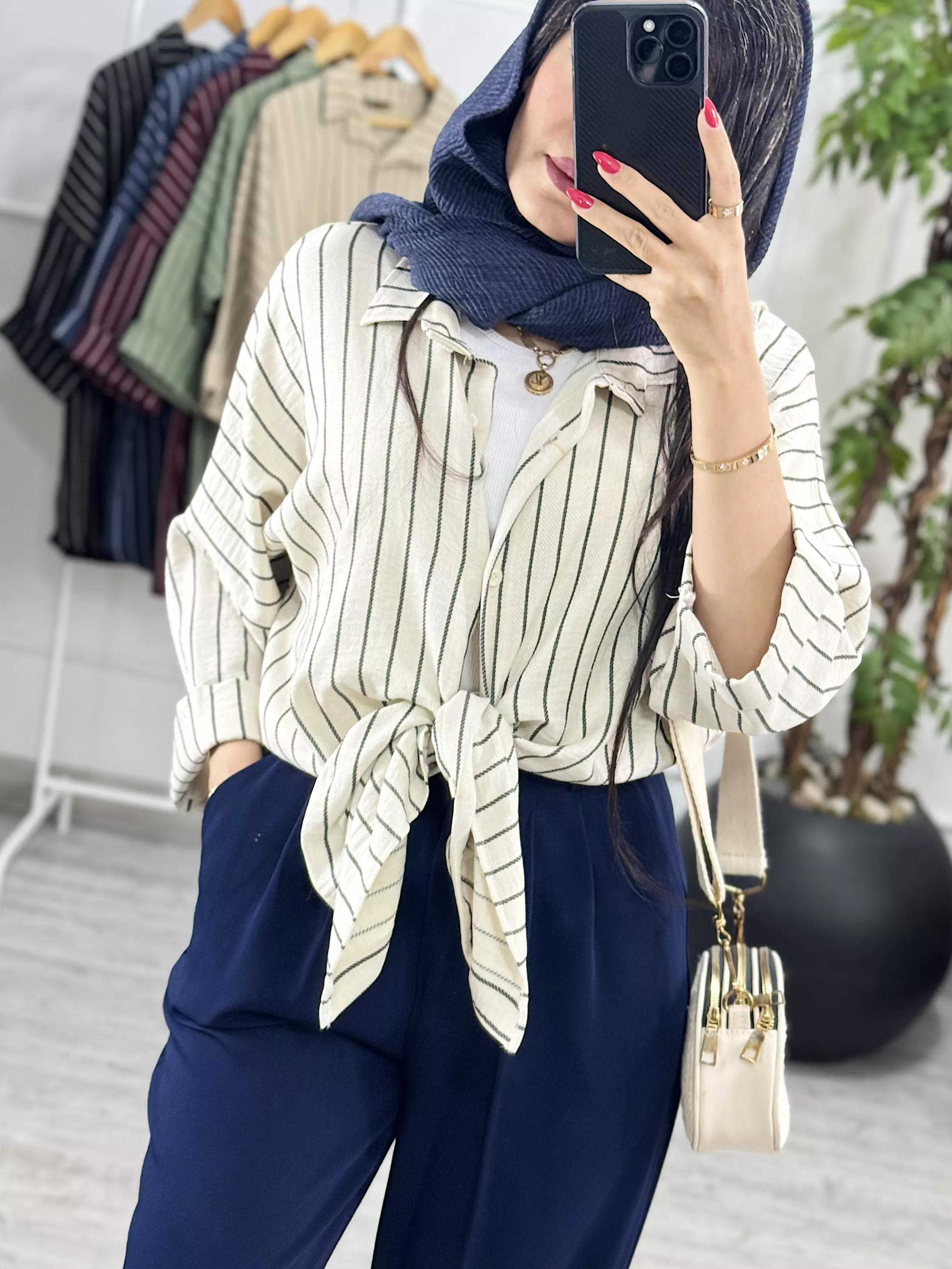 شومیز مانتویی دیپلمات