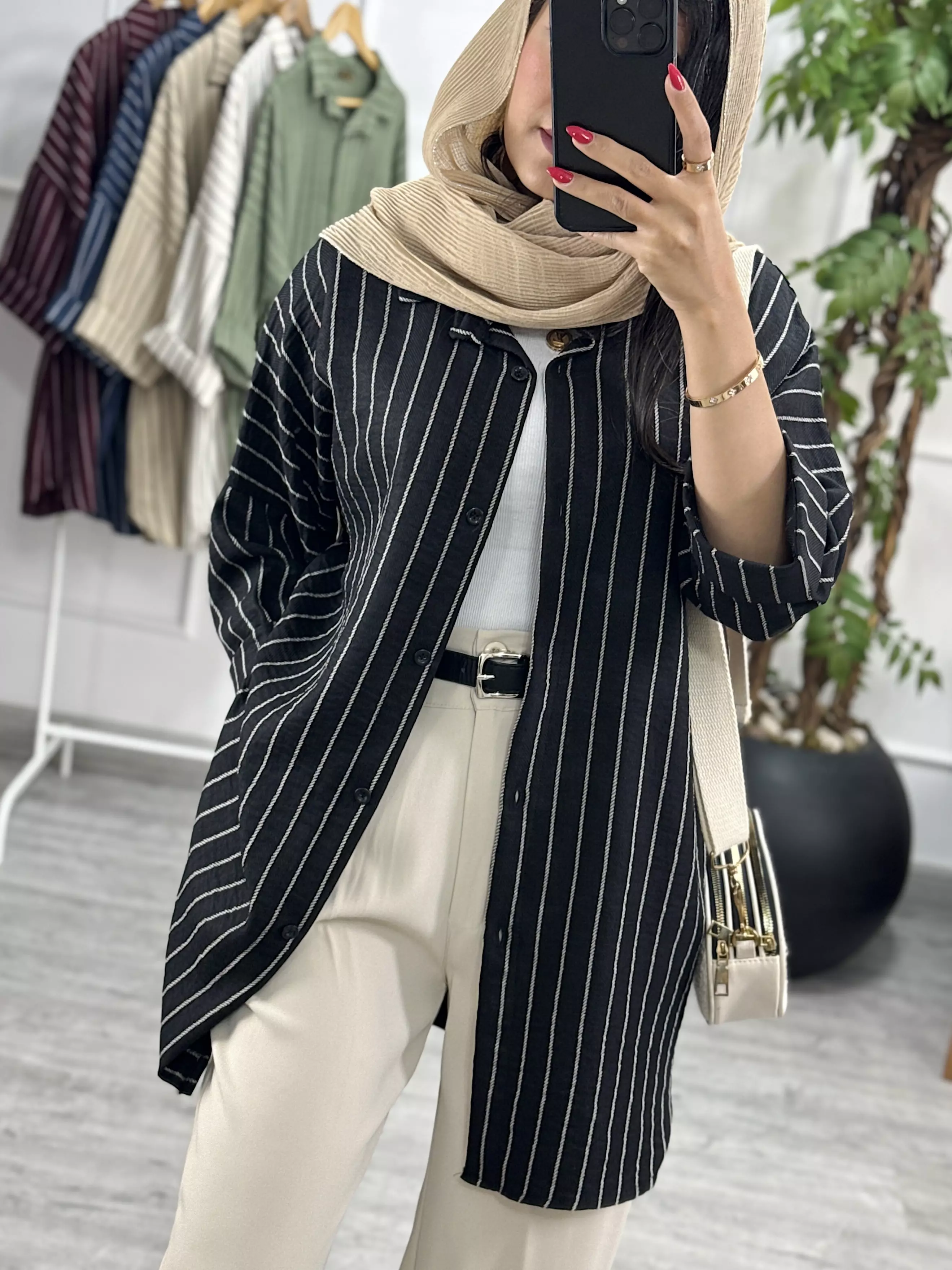 شومیز مانتویی دیپلمات