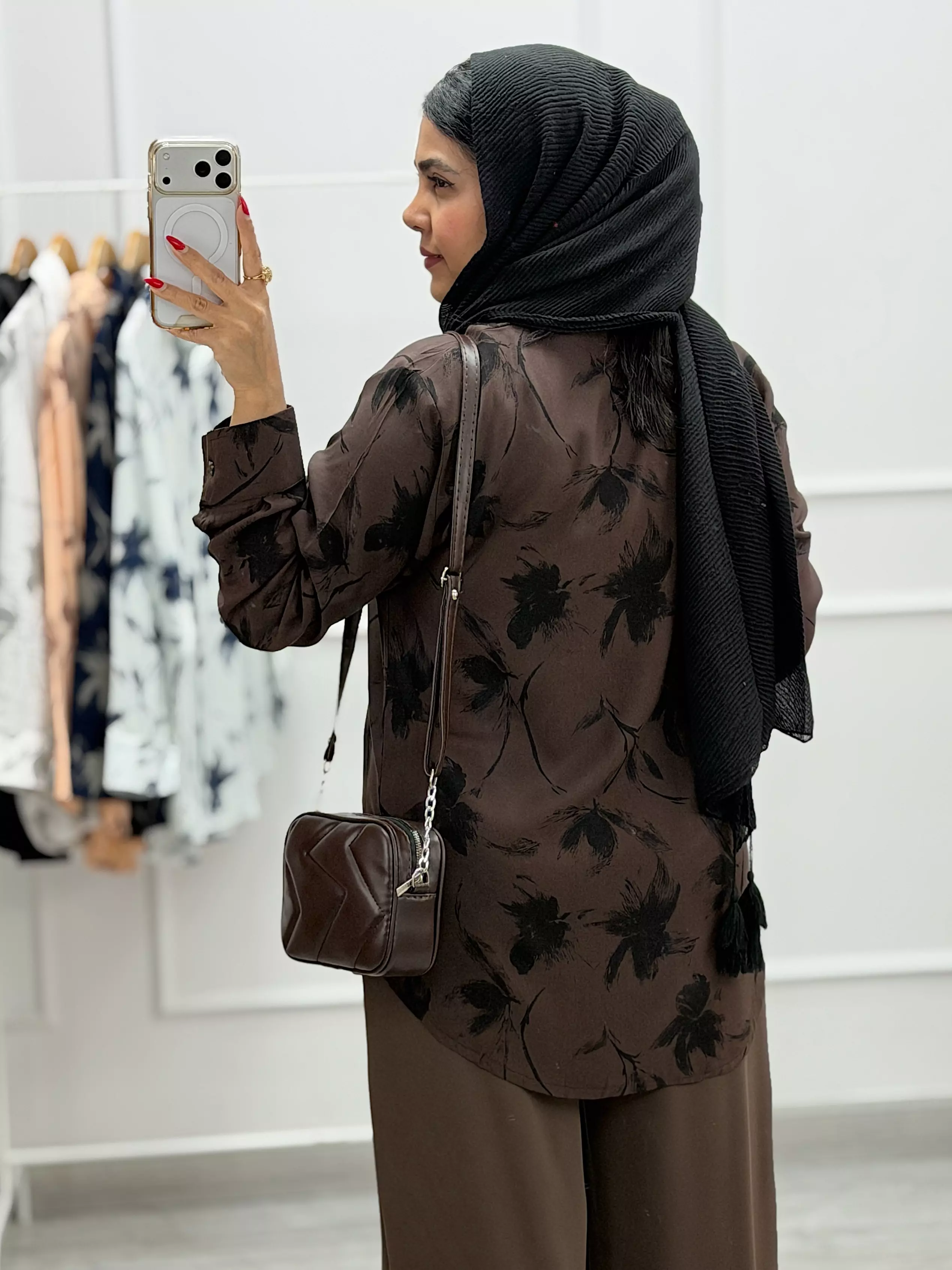 شومیز هاوایی گل