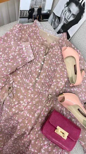 پیراهن حریر گلنوش