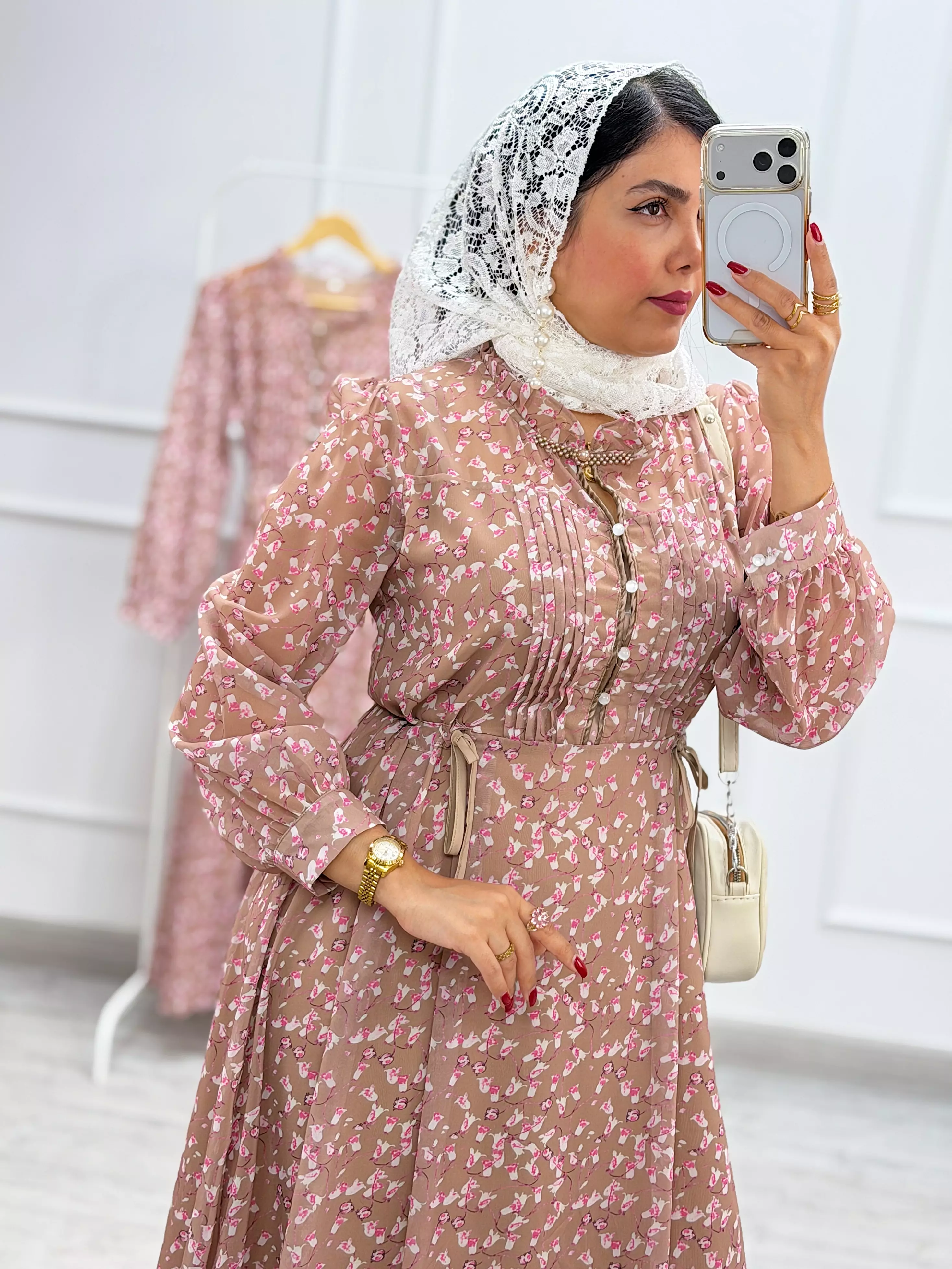 پیراهن حریر گلنوش