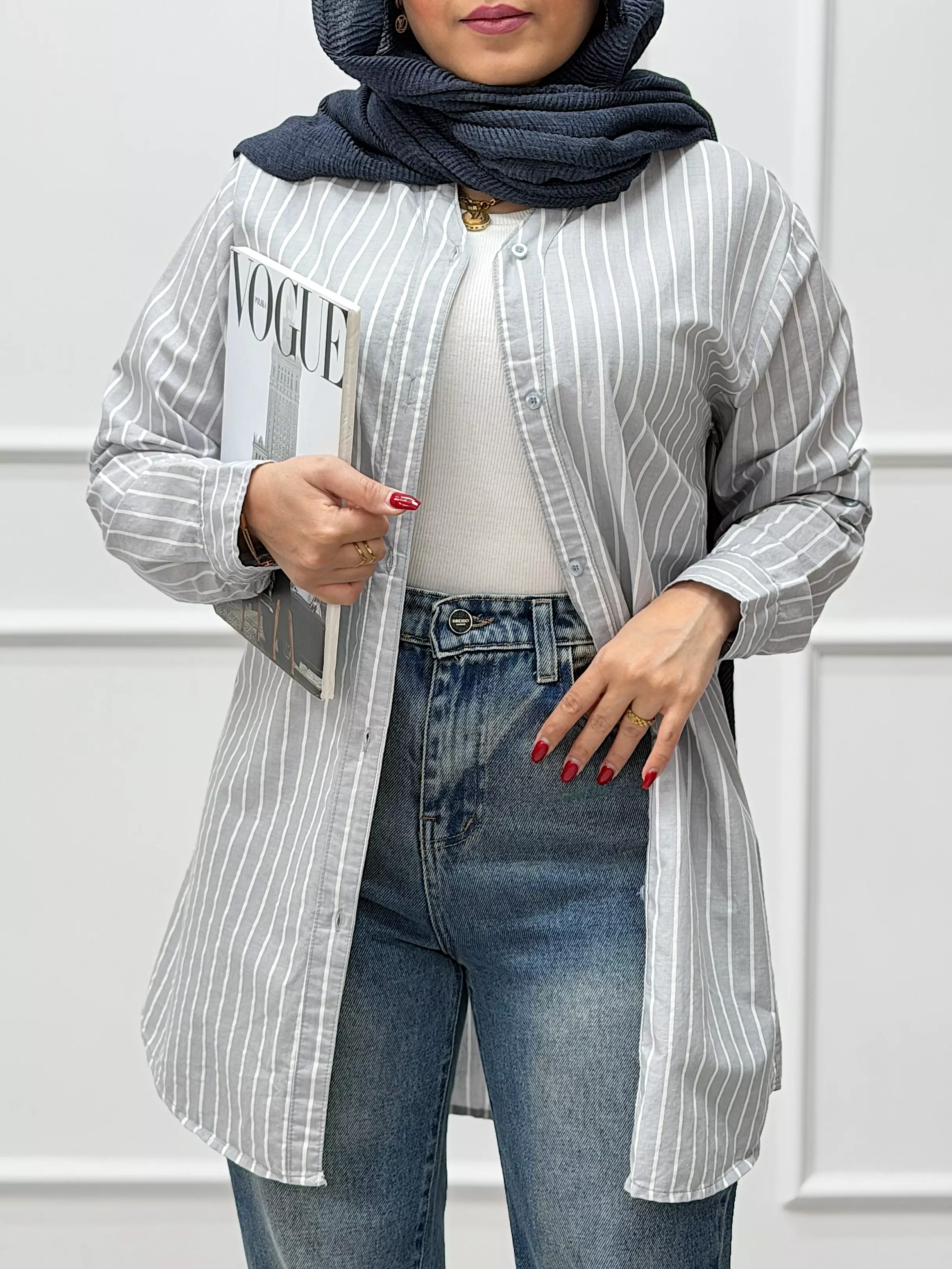 شومیز مانتویی H&M