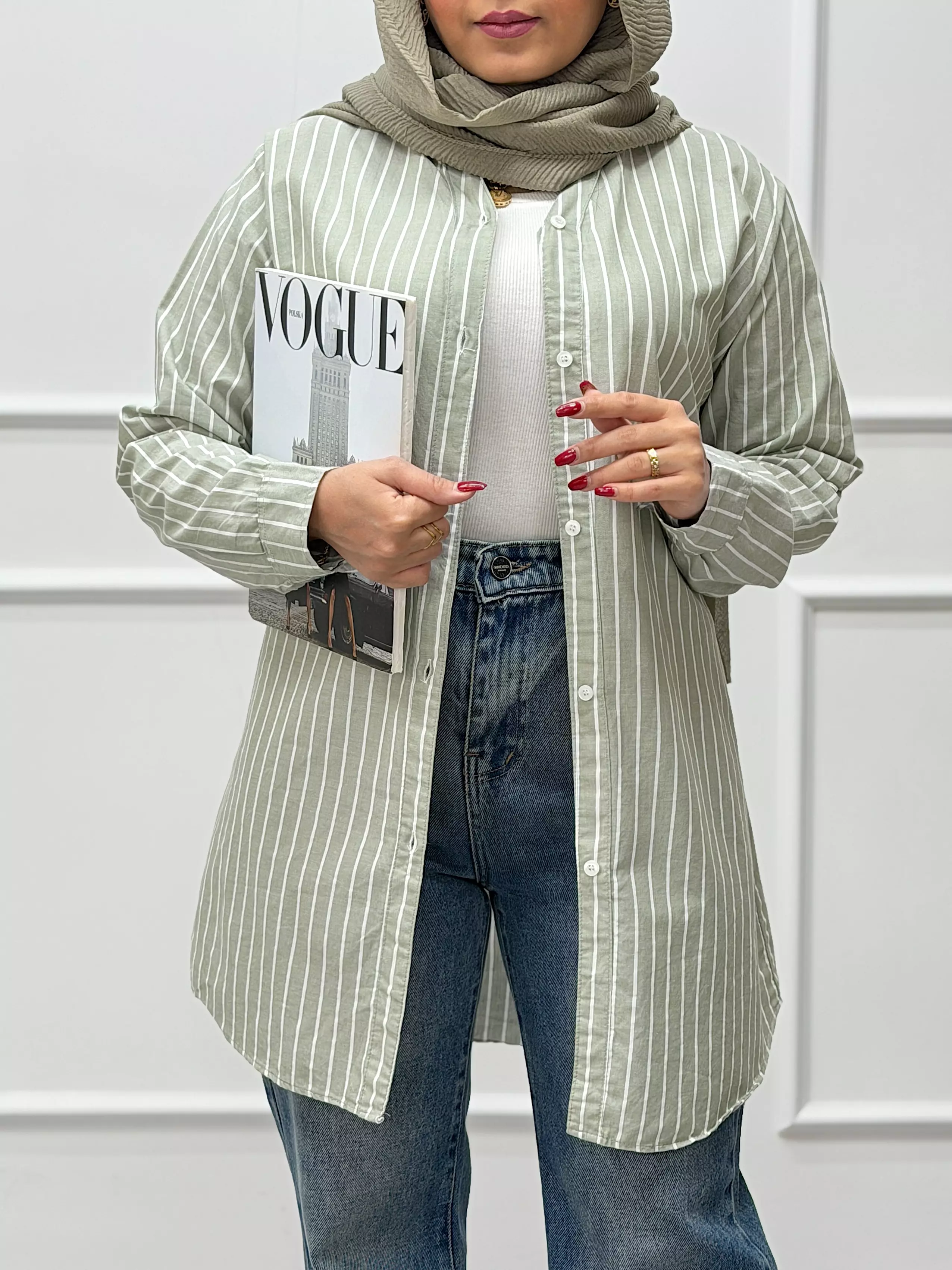 شومیز مانتویی H&M