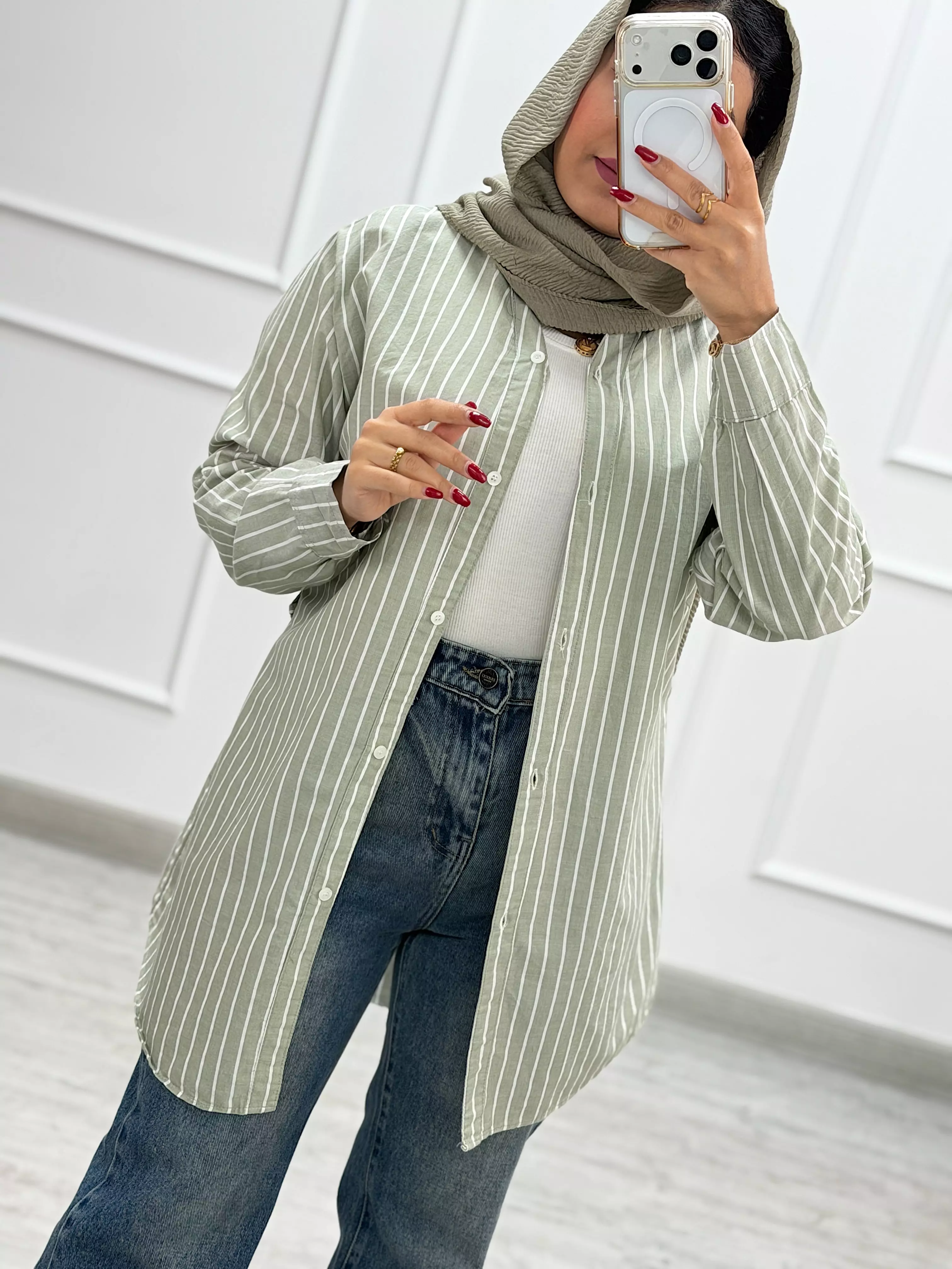 شومیز مانتویی H&M