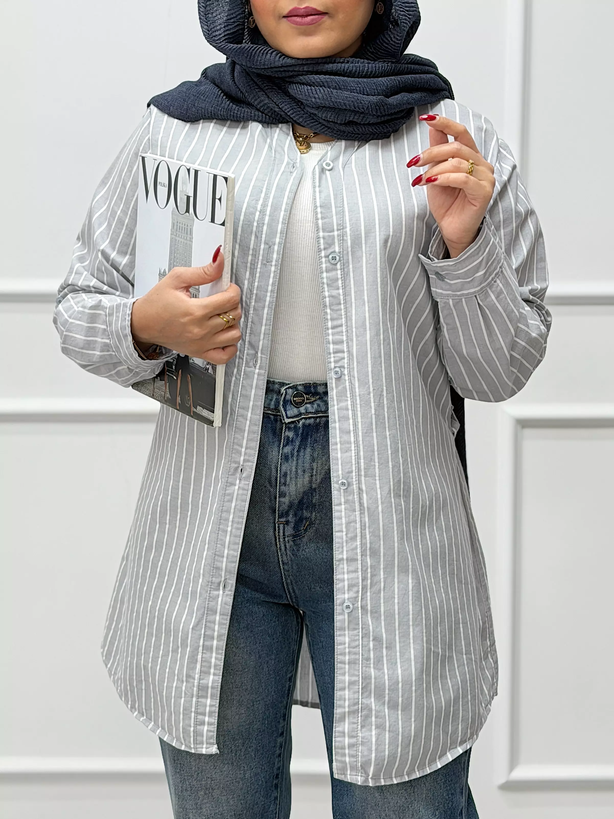 شومیز مانتویی H&M