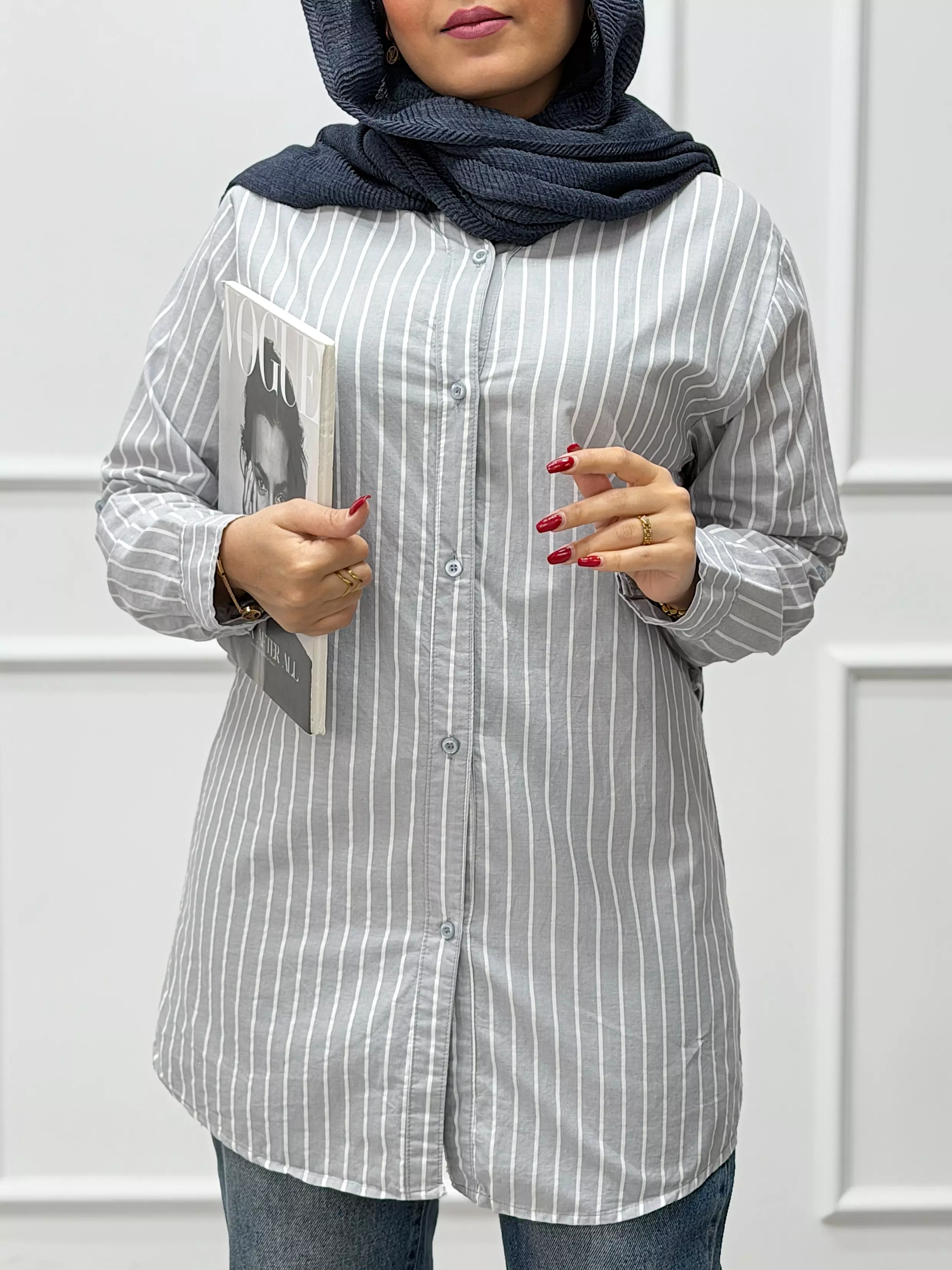 شومیز مانتویی H&M